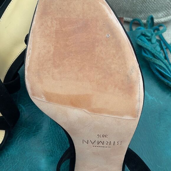 ALEXANDRE BIRMAN Katie bow-embellished suede and PVC sandals - Picture 8 of 11